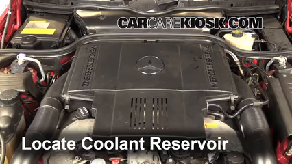 1998 Mercedes-Benz SL500 5.0L V8 Coolant (Antifreeze) Check Coolant Level